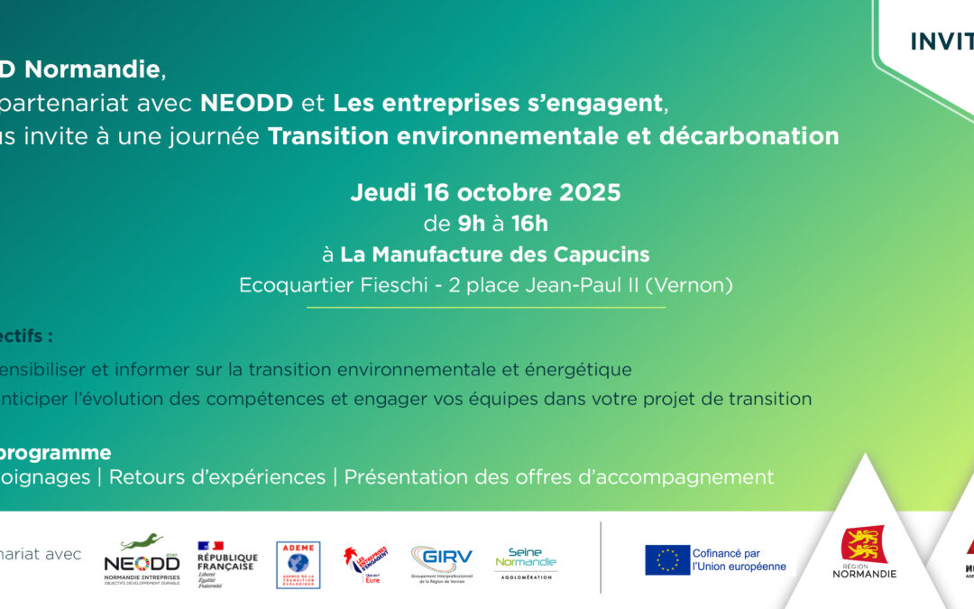 Journée Transition environnementale et décarbonation – 16/10/25