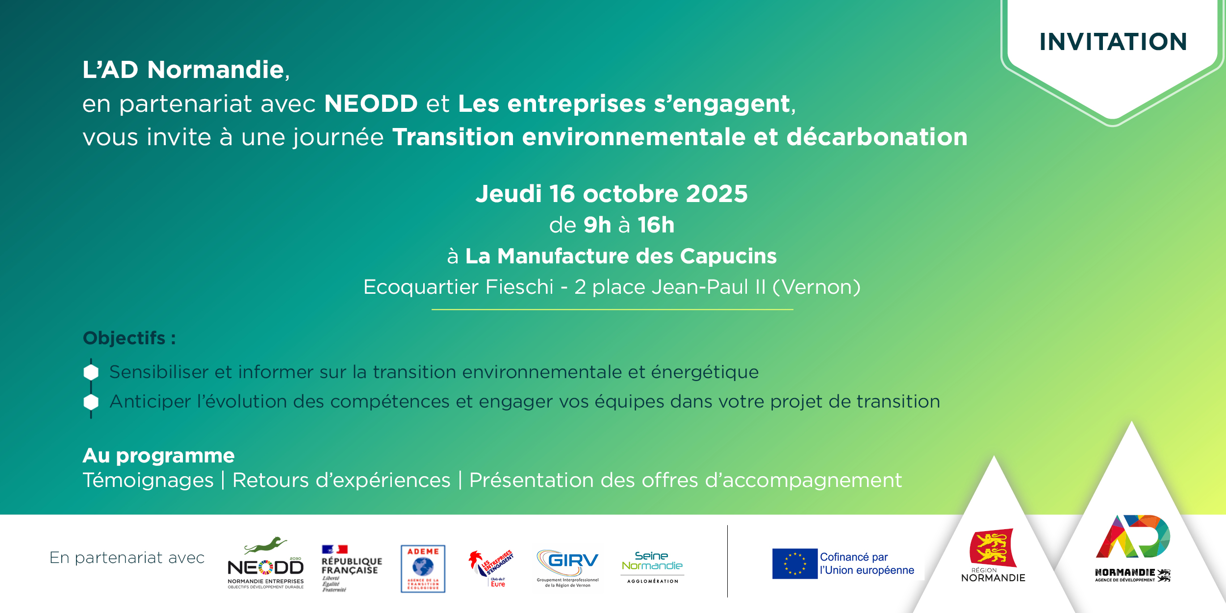 Journée Transition environnementale et décarbonation – 16/10/25